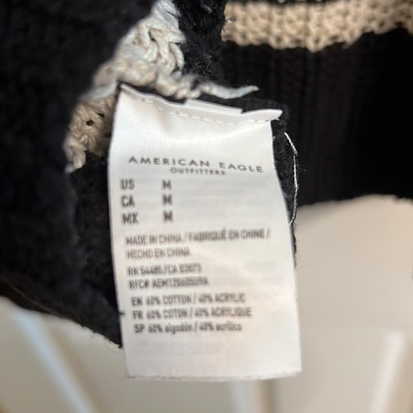 American Eagle striped sweater size medium - Picture 7 of 7